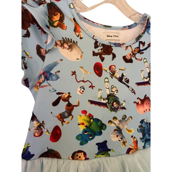 Disney Pixar Pippa & Julie Toy Story Blue Dress Sz 4T - Picture 2 of 8